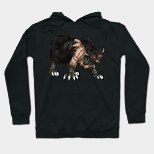 WereCat: Black Tabby Hoodie